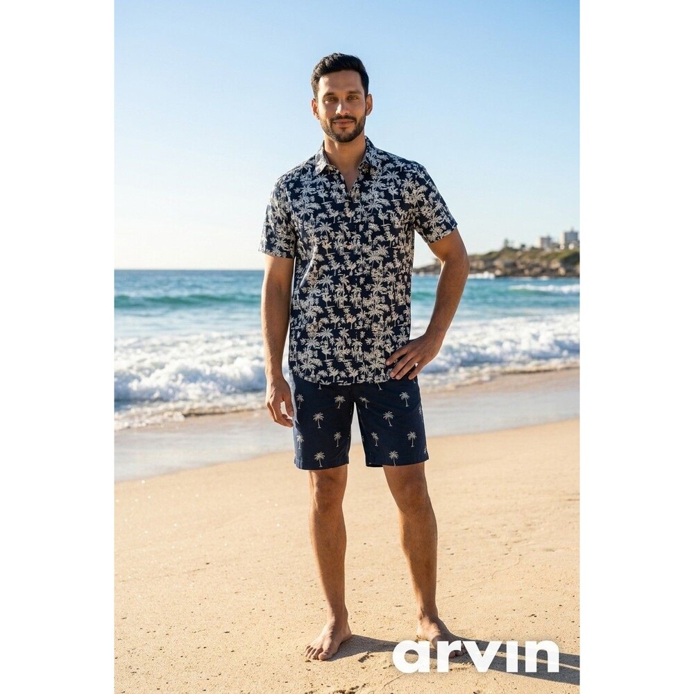 Tailor Vintage Airotec Luxe Performance Navy Tropical Shirt M 3769P4094NGZ